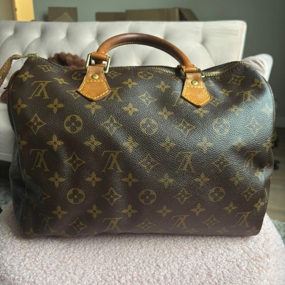 Louis Vuitton Speedy 30 Monogram Brown Travel Bag - Picture 7 of 11